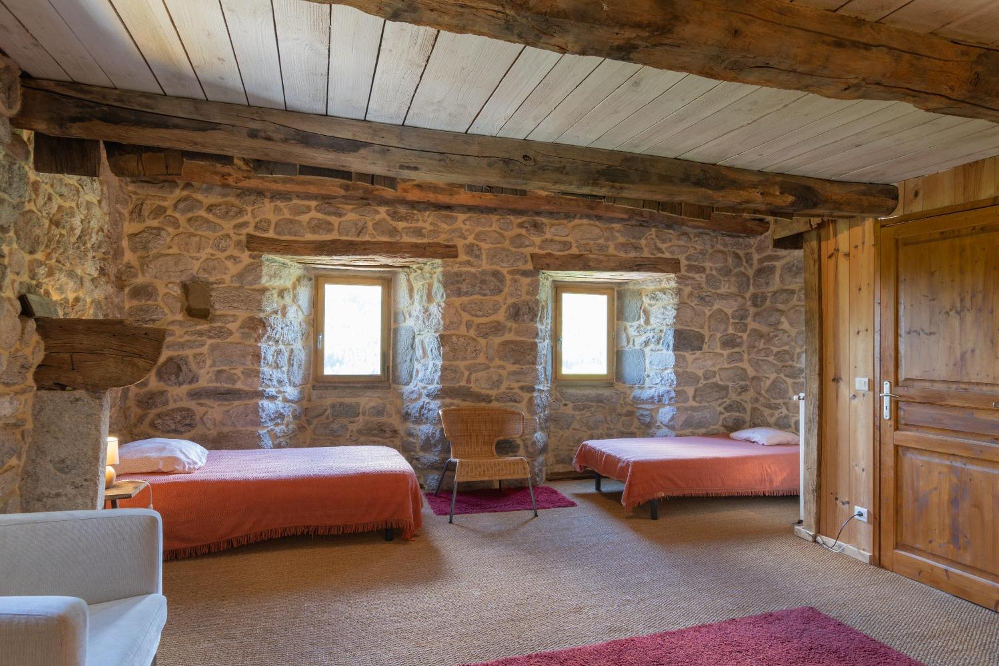 Les Chambres De La Ferme De Chalas Valgorge Kültér fotó