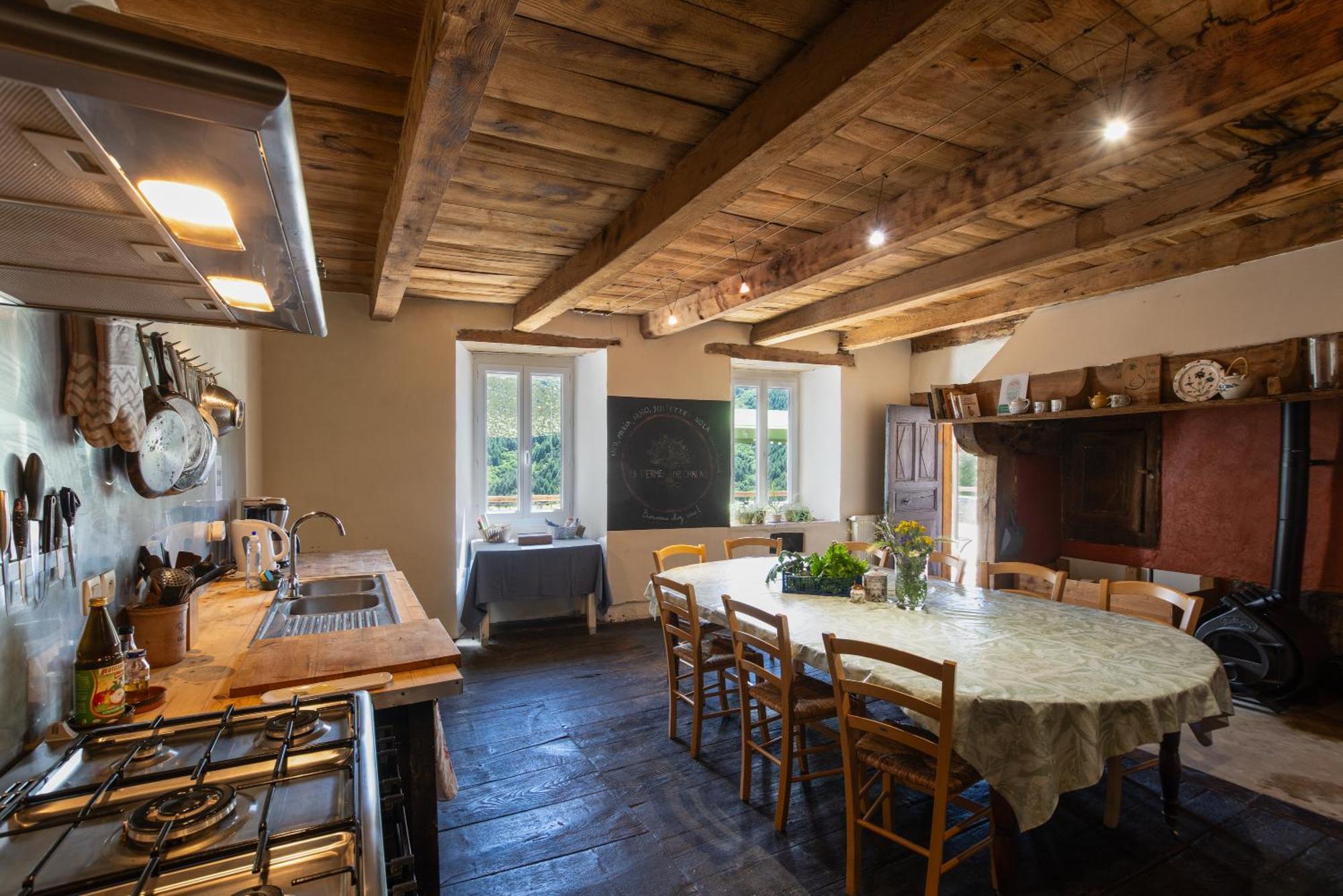 Les Chambres De La Ferme De Chalas Valgorge Kültér fotó